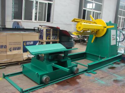 China Automatic Steel Coil Uncoiler To Decoiling 11kw , Sheet Cutting Machine for sale