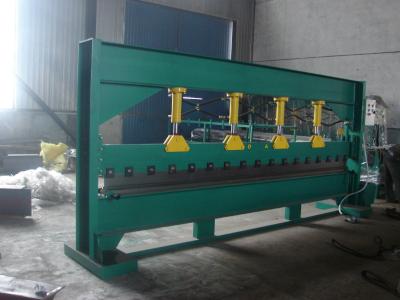 China 3kw Steel Sheet Hydraulic Bending Machine / 4m Sheet Metal Bender for sale