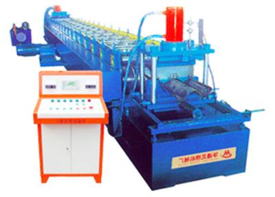 China Road Constraction Crash Barrier , High Speed Guardrail Roll Forming Machine for sale