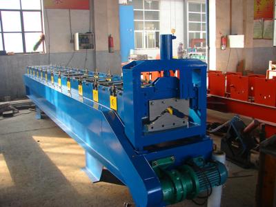 China Floor Decking / Roof Cap Ridge Cold Roll Forming Equipment 15m/min for sale