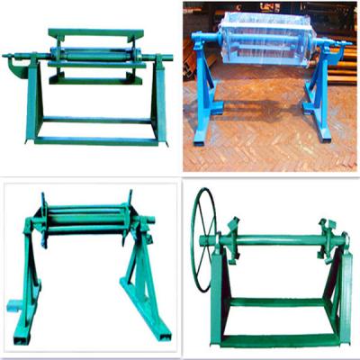 China Manual Uncoiler Machine , Metal Sheet Coil Uncoiling Leveling Cutting Feeding Machine for sale