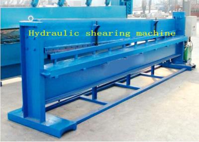 China Thorizontal 4 M Hydraulic Shearing Cutting Machine For Sheet Metal for sale