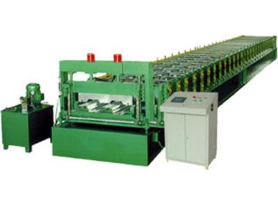 China 10M/MIN Metal Floor Deck Roll Forming Machine / Steel Deck Roofing Machine for sale