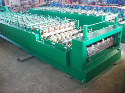 China Corrugated Double Layer Roll Forming Machine / Roofing Sheet Making Machine for sale