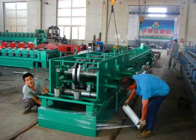 China Colored Steel Sheet C Z Purlin Roll Forming Machine 7.5KW For Roof Panel for sale