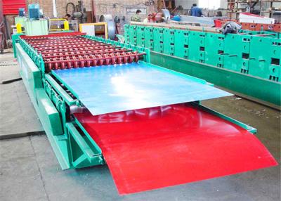 China Double Layer Roll Making Machine , Corrugated Iron Roof Making Machine for sale