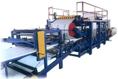 China Double Layer Roll Forming Machine , EPS Sandwich Panel Production Line for sale