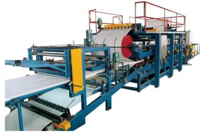 China EPS Sandwich Production Line , Roof Panel / Wall Panel Roll Forming Machine for sale