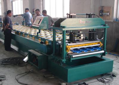 China Glazed Roof Tile Roll Forming Machine for sale