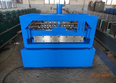 China 750 IBR Roof Panel Roll Forming Machine , Sheet Roof Making Machine for sale