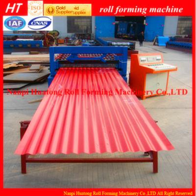 China 850 Wave steel Roof Panel Roll Forming Machine Trapezoidal corrugated for sale