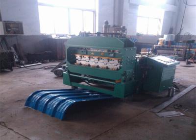 China Arch Roof Curving Machine / Automatic Color Steel Roll Forming Machine for sale