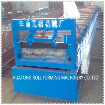 China HT 840 Color Steel Roof Panel Roll Forming Machine With Fully Hydraulic for sale