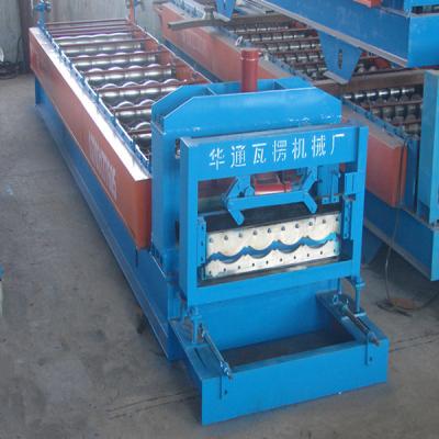 China Hydraulic Cold Sheet Glazed Tile Roll Forming Machine For Roof Panel for sale