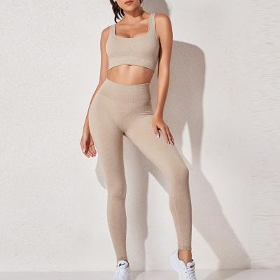 China Breathable New Style Cheap Fitness Yoga Wear Sets High Quality Active Yoga Wear Dropshipping Yoga Wear For Women Set for sale