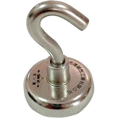 China Industrial Powerful Permanent Magnet Holder Strong Magnetic Hook for sale