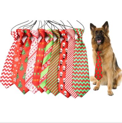 China Viable Wholesale Christmas Amazon Pet Dog Tie Multi Style Tie For Big Dog Party Christmas for sale