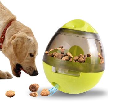 China New Arrival Sustainable Pet Ball Treat Dispenser Pet IQ Training Smart Interactive Dog Food Toy For Dog for sale