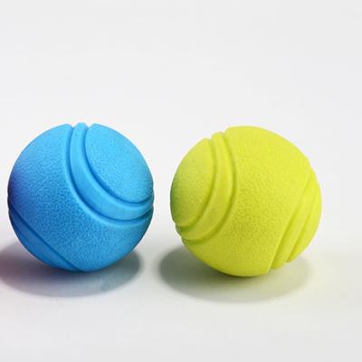 China Amazon Best Seller IQ Training Toy Durable Strong Chew Rubber Hard Stocked Indestructible Dog Ball For Dog for sale