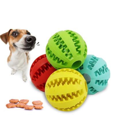 China Food Grade Squeaky Silicone Food Puzzle Pet Products Chew Ball Dog Viable Interactive Hiding Toy for sale