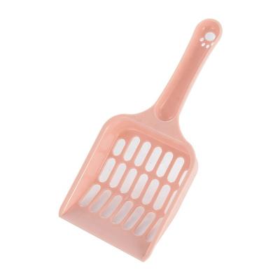 China Viable High Quality Plastic Pet Cat Litter Scoop Pet Grooming Tools Mini Dog Portable Litter Scoops for sale