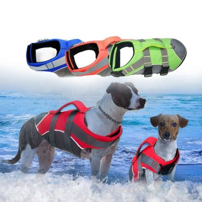 China Custom Viable Wholesale Custom Thoughtful Waterproof Dog Life Vest For Small Medium Large Dog Pet for sale