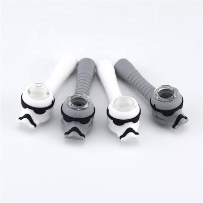 China High Quality Eco-Friendly Silicone Marijuanna Accessories Durable Smoking Pipe for sale