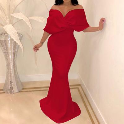 China Latest Fashion Women Mermaid Wedding Dress Lady Night Anti-Static Evening Dresses For Women Party Wear for sale