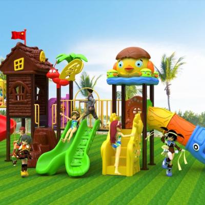 China Outdoor Plastic Kids Outdoor Playground Equipment Playground Playground Swing Child Outdoor Playground for sale