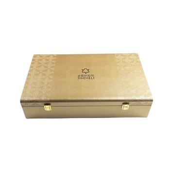 China Promotion Color High Capacity Golden Storage With Lock For Product Packaging Boxes for sale