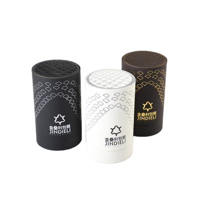 China Custom Promotion Color Pattern Round Tube Box Packaging Perfume Boxes Gift Box for sale