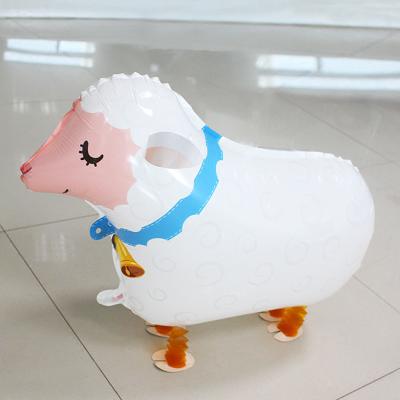 China Gift Toy Hot Sell Foil Walking Pet Balloons for Party and Kids Gift, Sheep Balloon for sale