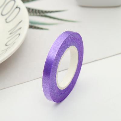 China Gift Toy Wholesale 0.5cm*5m colorful balloon decoration ribbon for wedding party tied balloon props ribbon for sale