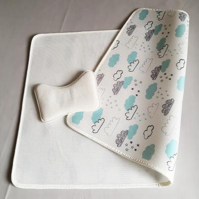 China Customized Air Permeable Organic Cotton Baby Crib Pad Breathable Mattress for sale