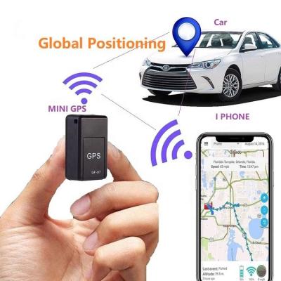 China HGD Mini Car GSM/GPRS/GPS Tracker GSM Tracking Tracking Device GPS Locator GF07 With Battery for sale