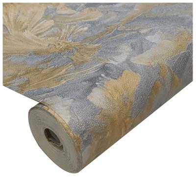 China EUROPEAN TOPLI factory price eco-friendly wallpaper elegant bedroom decor deeply embossed large size PVC wallpaper for sale