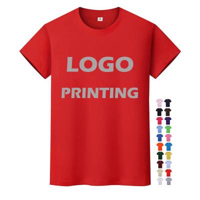 China Anti-pilling LOW MOQ Sales Cotton Color Custom Made High Quality Hot Wholesale Custom T-shirt Mens O Neck 100% Anti-pilling for sale