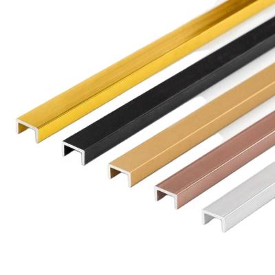 China Hot Sale 6061 Aluminum Profile Extrusion Profiles Anodized Aluminum Frame For Corrosion Protection Furniture Handle for sale