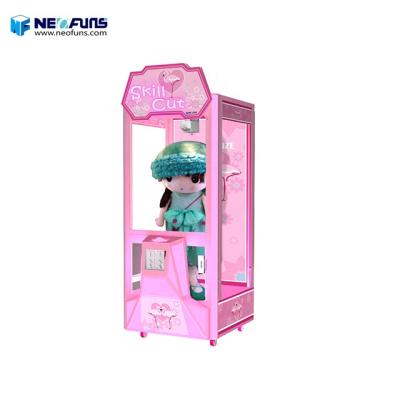 China Metal Neofuns Skill Cutting Scissors Machine Pink Cut Plush Machine Professional Manufacturer for sale