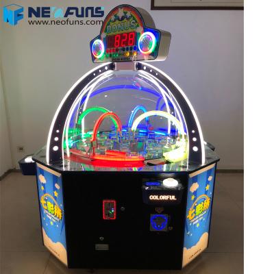 China Iron Full Metal Building Bridge Dream Ticket Pushing Game Machine Redemption Game Machine Lottery Machine For Game Center for sale