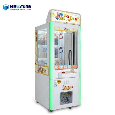 China Newest Metal+Tempered Glass Neofuns Mini Key Master Prize Vending Machine Design Push Victory Gift Game Machine for sale