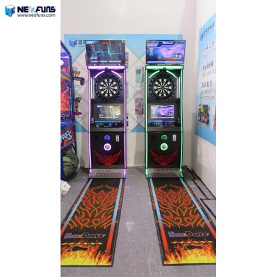 China Metal Arcade Online Amusement Phoenix Dart Game Machine Cabinet Customized Electronic Coin Operated Dart Boards For Bar for sale