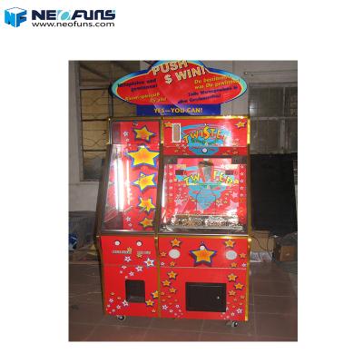 China Professional Coin Operated Push Win Metal Gambling Game Machine Push Victory Vending Machine For Sale for sale