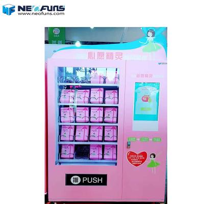 China Iron Metal Construction Neofuns Gift Box Vending Machine Full Professional Big Lot Lucky Boxes Game Machine Big Lot Machine for sale