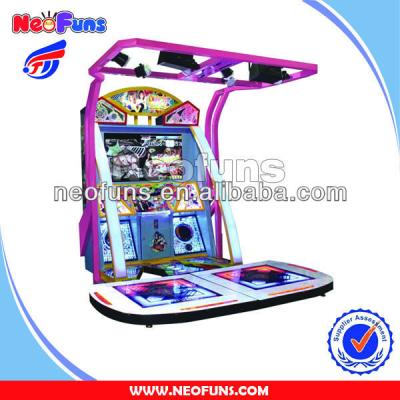 China iron metal D-tech dance game machine/music game machine for sale