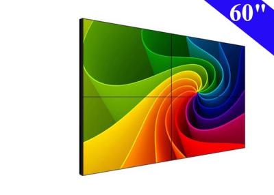 China parede video de 2x2 lcd exposição fixada na parede do lcd de 60 polegadas com moldura estreita 6.5mm à venda