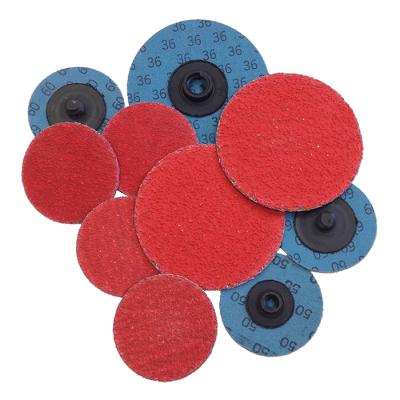 China High quality quick change disc with ceramic grain for grinding and polishing for sale