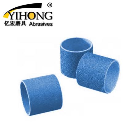 China High Working Efficiency Yihong High Quality Alumina Zirconia Abrasive Sleeve For Metal / Contoured Surface for sale