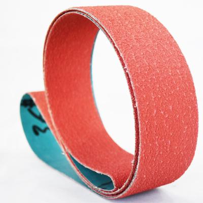 China Yihong high quality grinding and polishing ceramic grain high quality abrasive belt for sale