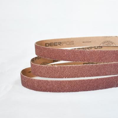 China Long Life High Performance Aluminum Oxide Abrasive Belt Sanding Belt for Metal and Other Synthetic Material for sale